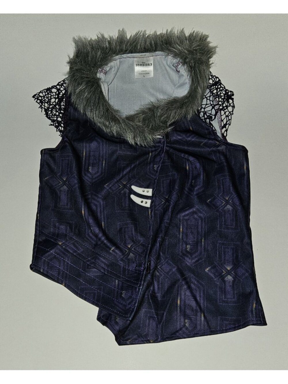 Willa Werewolf Disney ZOMBIES Halloween Costume Girl Large 12-14 Vest Pants READ - Picture 6 of 15